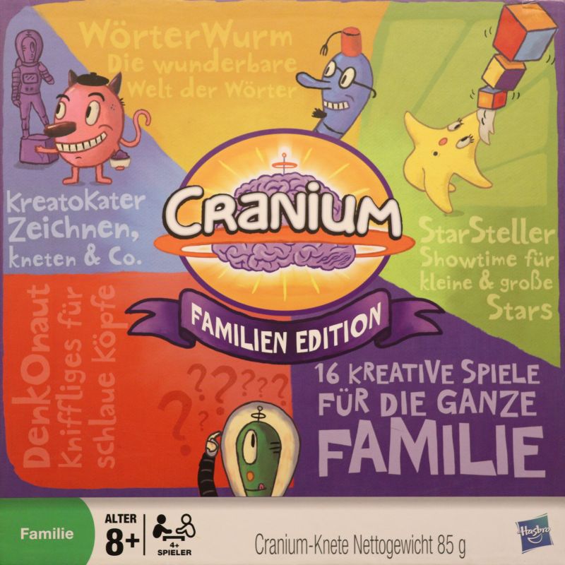 Cranium Familienedition Cover des Brettspiels 'Cranium Familienedition'